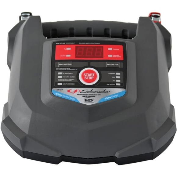 SC1280 6/12V Rapid Battery Charger and 15A Maintainer - Picture 1 of 7
